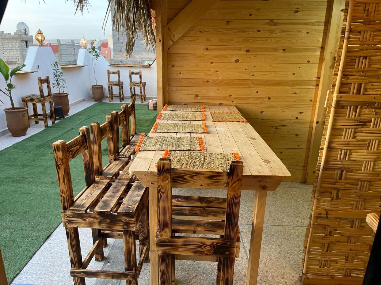 Heaven Surf Camp Hostel Tamraght Exterior foto